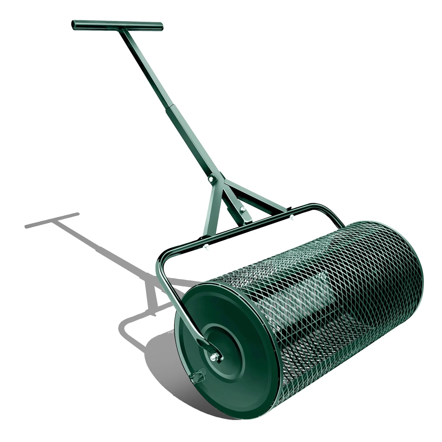 Fertilizer spreader Compost Spreader, Peat Moss Spreader, Metal Mesh Manure Spreader for Lawns, Garden Planting Seeding