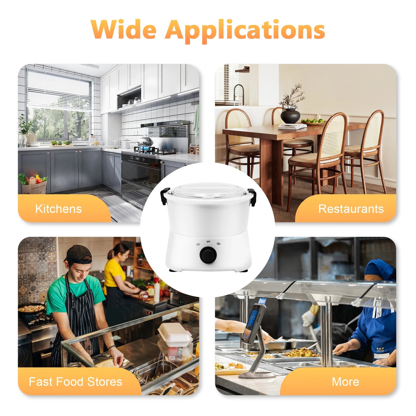 Electric Potato Peeler: High-Quality, Powerful Motor, Fast and Safe Operation for Effortless Peeling and Vegetable Preparation