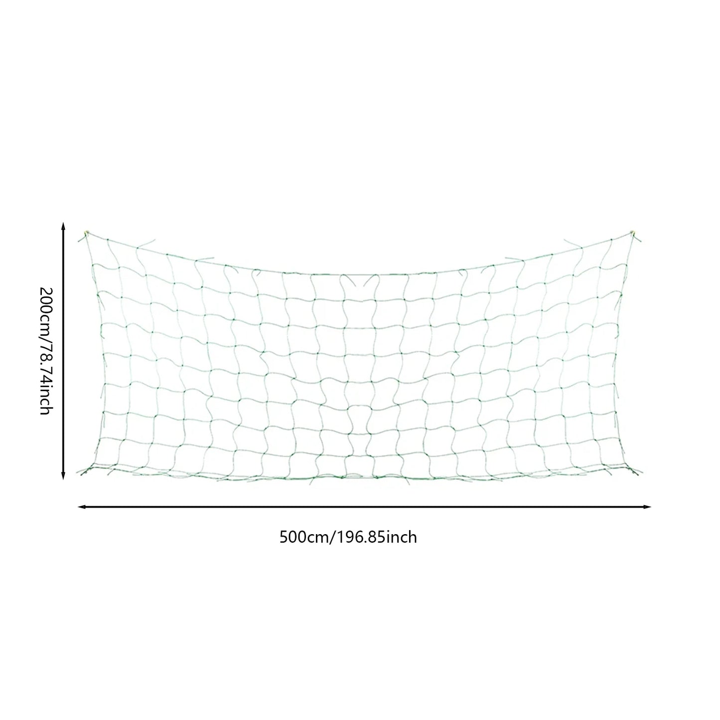 3-5m Garden Plants Trellis Cages Netting Garden Vine Growing Flexible supports Net for Climbing Plant Fruits Vegetables Vines