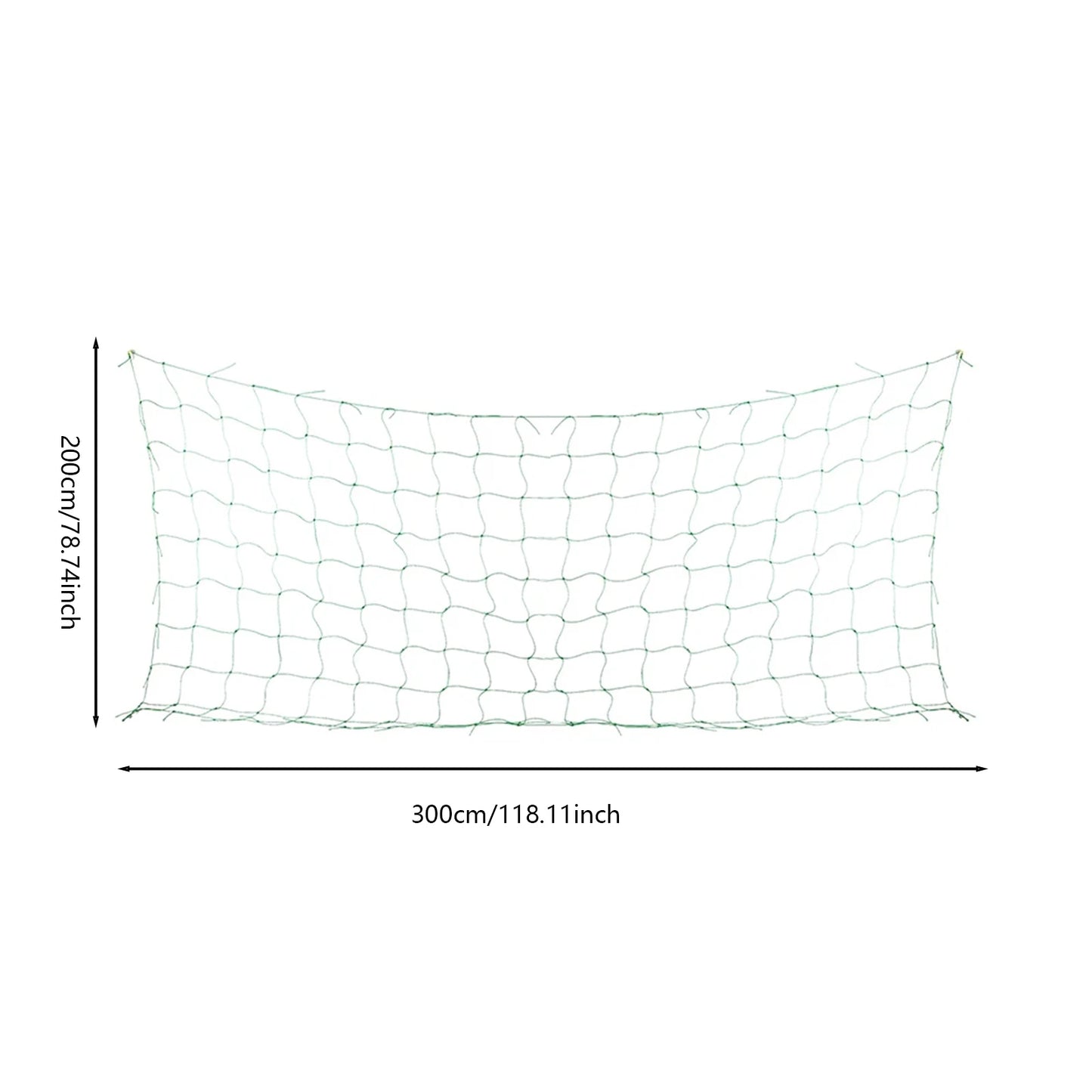 3-5m Garden Plants Trellis Cages Netting Garden Vine Growing Flexible supports Net for Climbing Plant Fruits Vegetables Vines