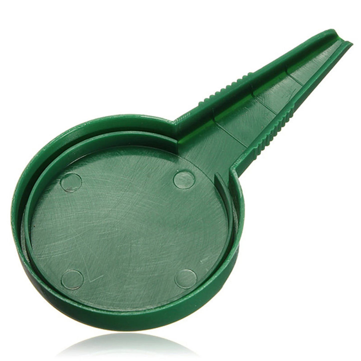 Seed Dispenser Hand Dial Seed Spreaders with Adjustable Hole Plastic Multi-function Portable Blackish Green for Gardening Sowing