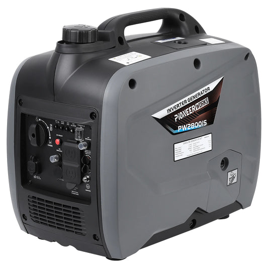 Portable Gasoline Generator 2500W, Fuel Generator, Low Noise, Suitable For Outdoor, Camping, Home, Emergency