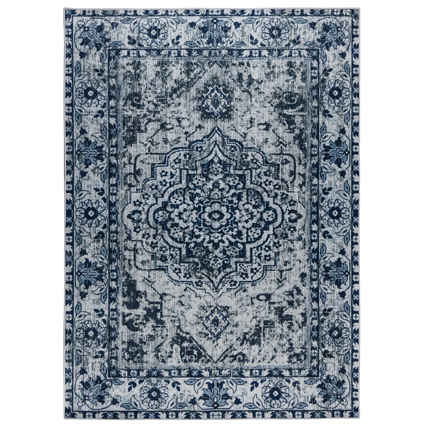 Vintage Bohemian Area Rug for Living Room, Bedroom