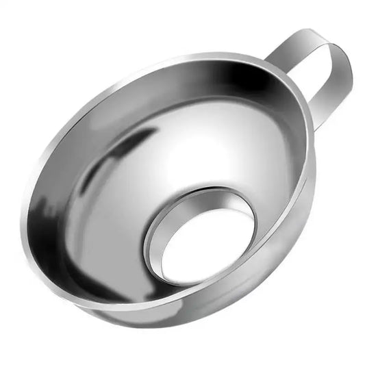 Wide Mouth Funnel Stainless Steel Canning Funnels For Filling Bottles Metal Funnels With Handle For Filling Bottles Funnel