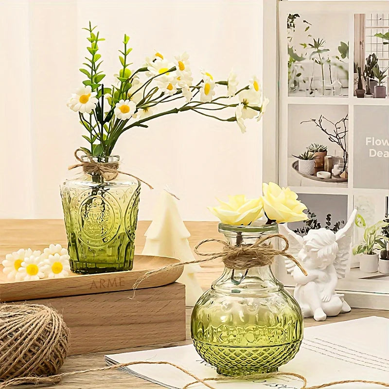 30Pcs Small Vintage Vase Set
