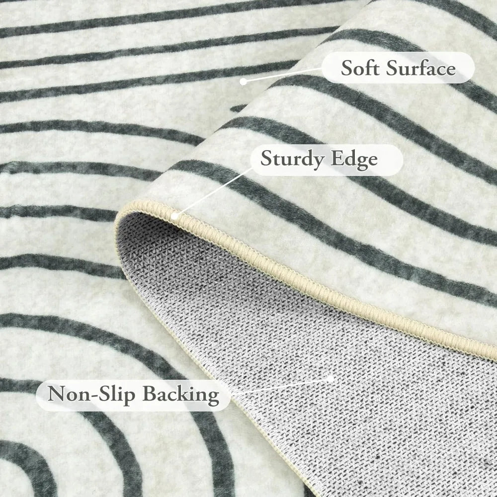 Modern Abstract 8x10 Area Rugs