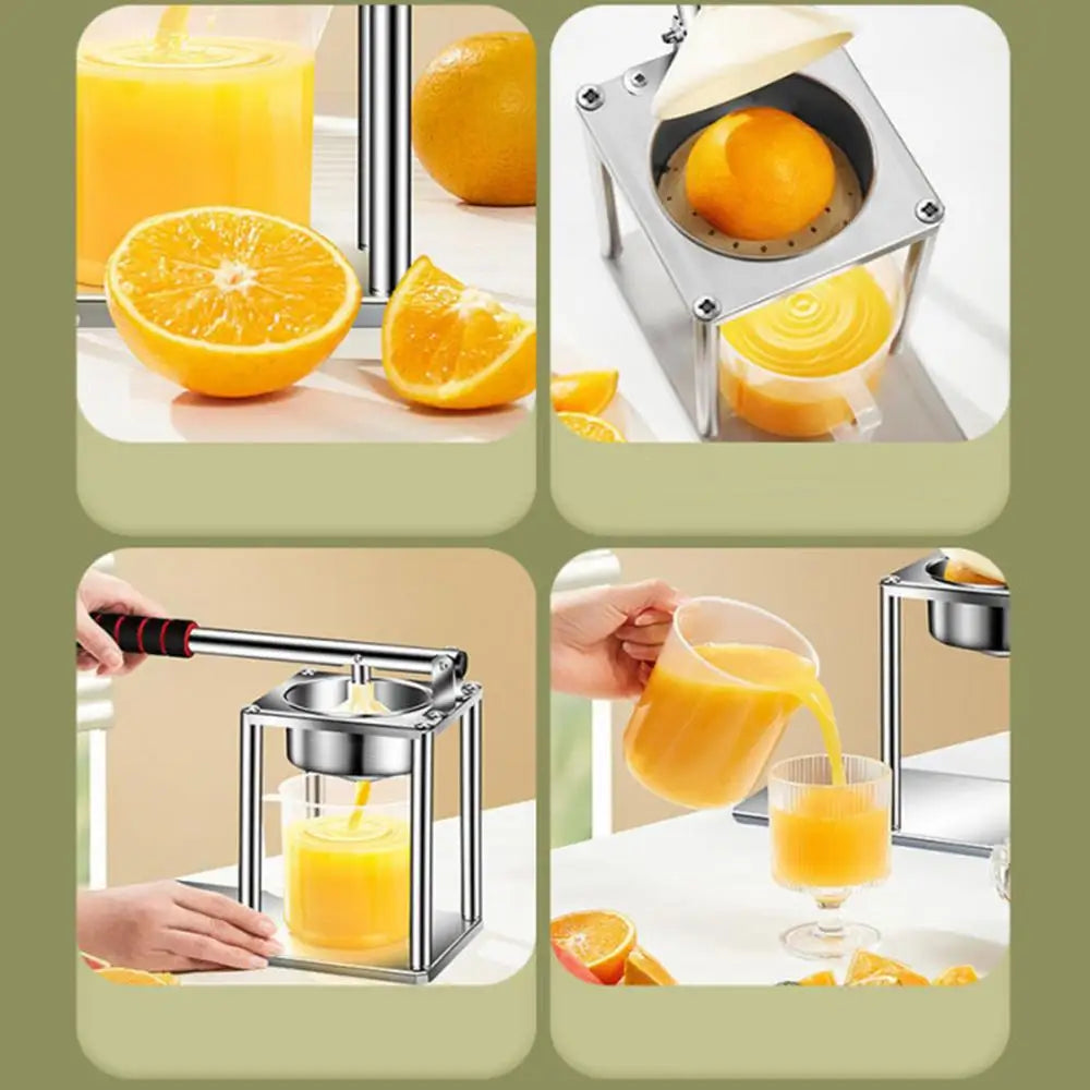 Juice Squeezer Commercial Multi-Purpose Citrus Juicer Commercial Heavy Duty Hand Press Manual Orange Citrus Fruit Juice Squeezer