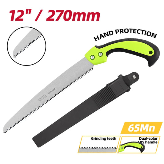 270mm Garden Pruning Saw ,Durable Sharp Blade with Ergonomic Handle, Perfect for Tree Trimming and Landscaping Tasks