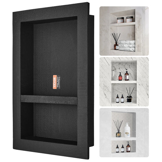 Shower Niche Ready for Tile Shelf Organizer  Corners Niche Recessed Sealed Protection  Soap Storage for Shower Bathroom