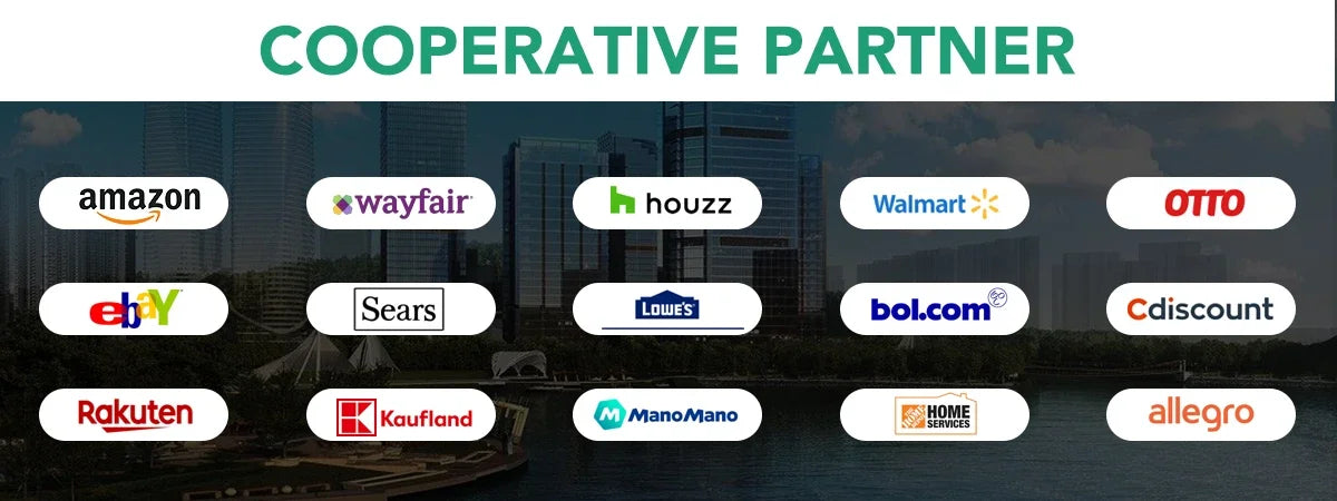 63" Modern Dining Table Kitchen Table with Faux Marble Top