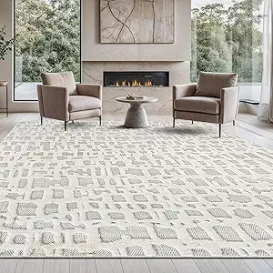 Geometric Modern  Circular Indoor Rugs