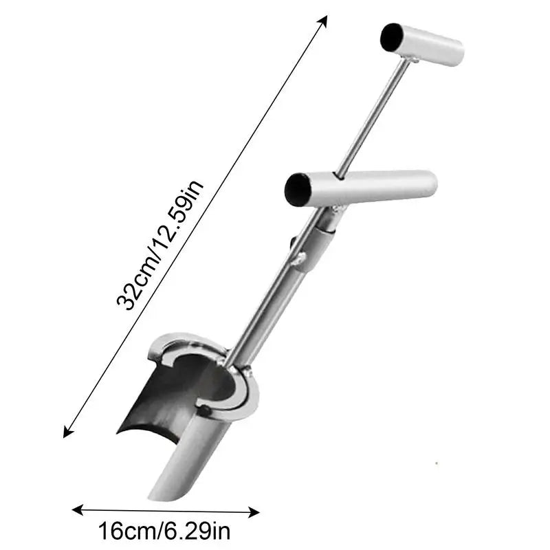 Plant Bulb Planter Tool Plant And Fruit Tree Seedling Transplanter Carbon Steel Seed Planting Tool Soil Sampler Lawn Aerator 