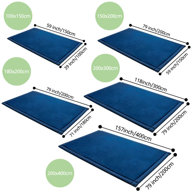 Coral Velvet Area Rug