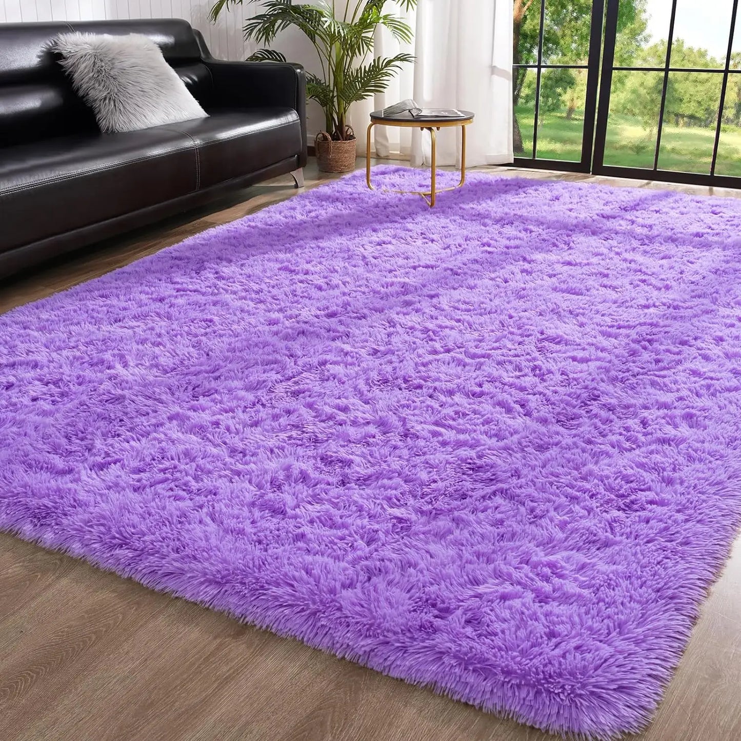 Fluffy  Area Rugs for Living Room Soft Kids Carpet Non Slip