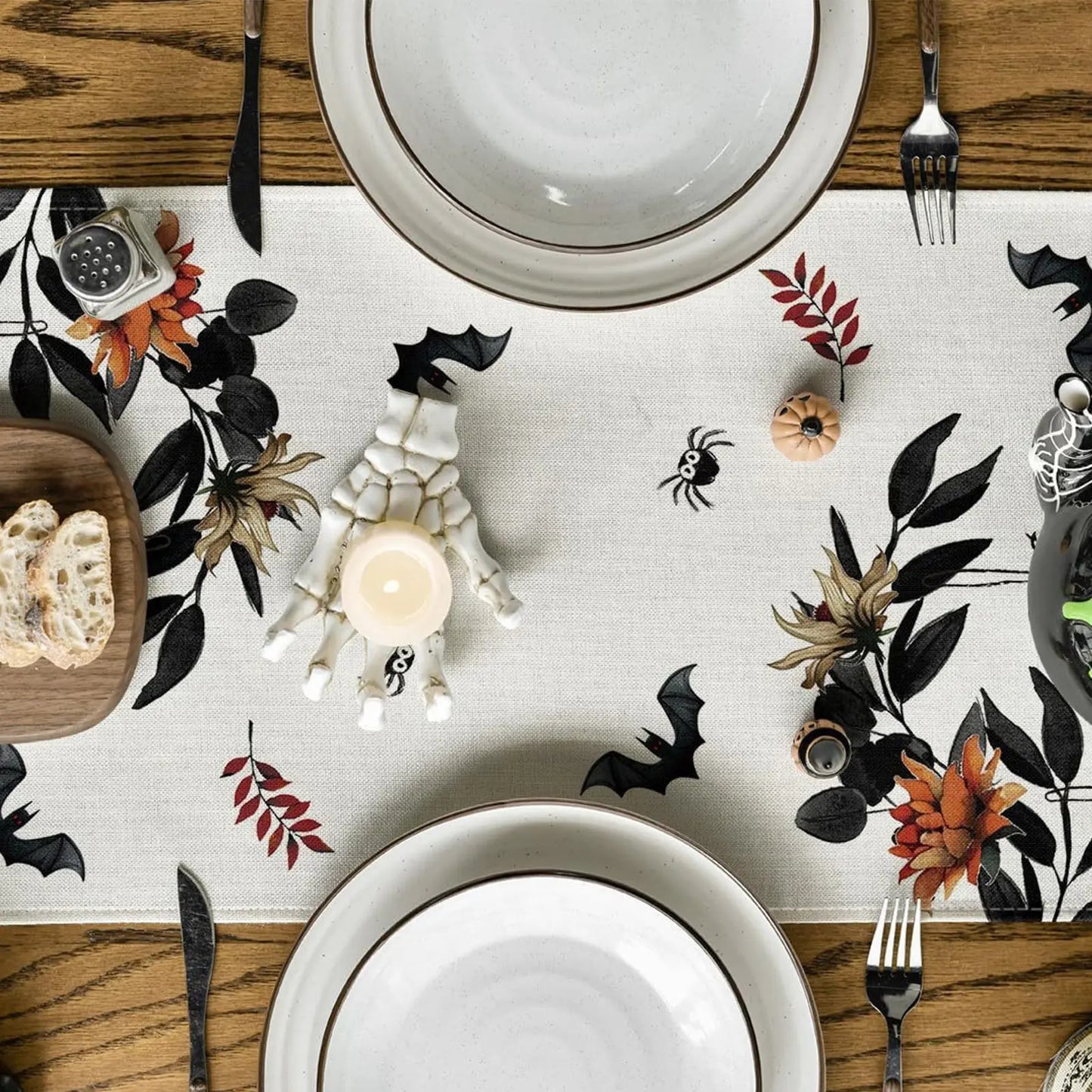 Halloween Pumpkin Tablecloth Decoration