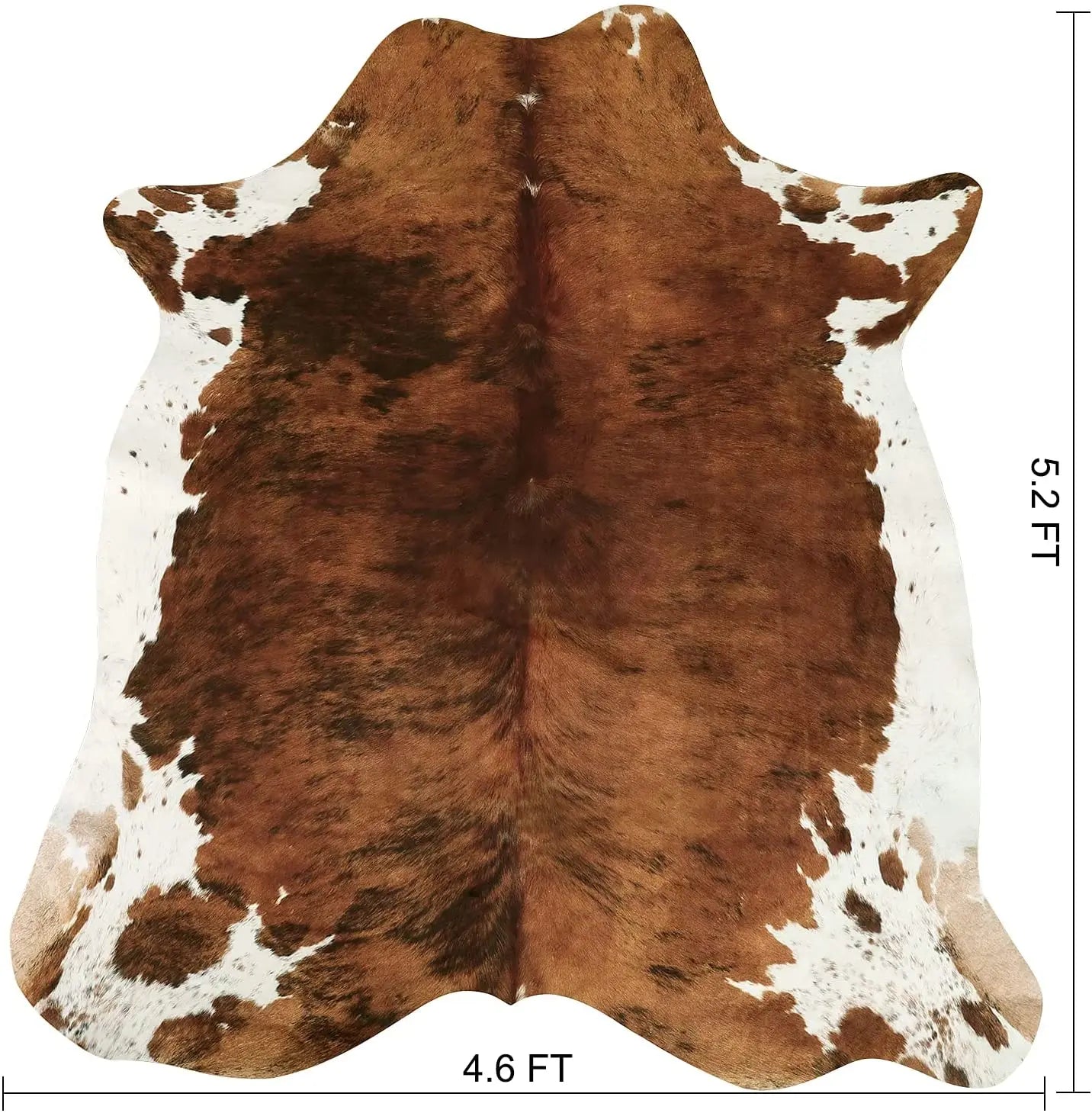 Animal Print Rug faux fur cowhide