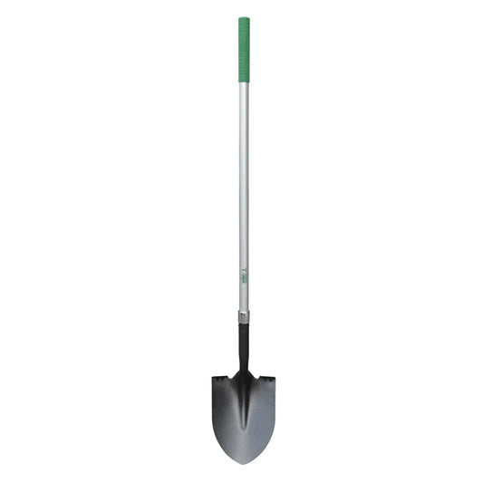 Gardener's Fiberglass Long Handled Digging Shovel with Comfort End Grip