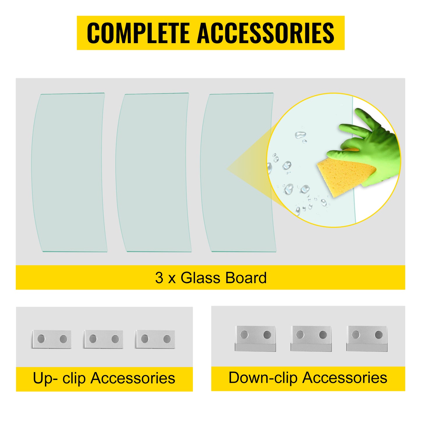 Tempered Glass Wind Guard Flame Shield