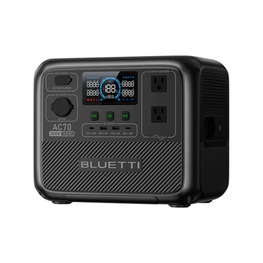 [US Plug] Portable Power Station | 1000W 768Wh, Solar Generator for Road Trip, Off-grid, Power Outage