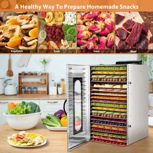Commercial Grade Food Dehydrator Machine 110V