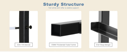 Dresser For Bedroom With 7 Fabric Drawers Organizer Storage Closet