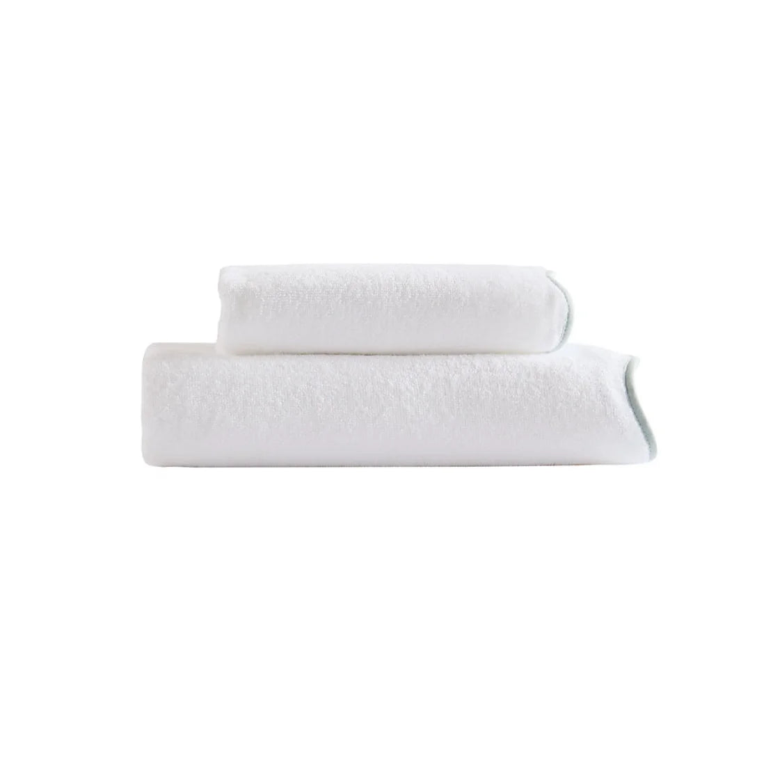 Scalloped Edge Bath Towels – Soft & Absorbent Towels for Bathroom,  Towels Set