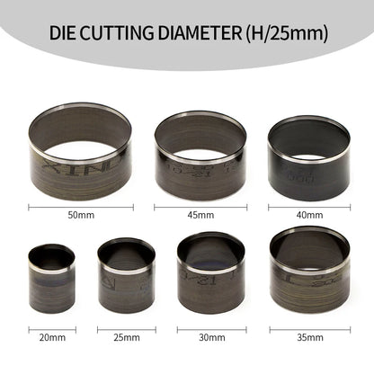7Pcs Sharp Leather Cutting Die Set