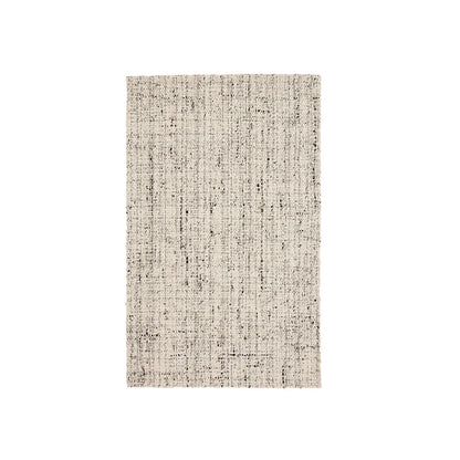Hand-Woven Natural Wool Area Rug 2' x 3'