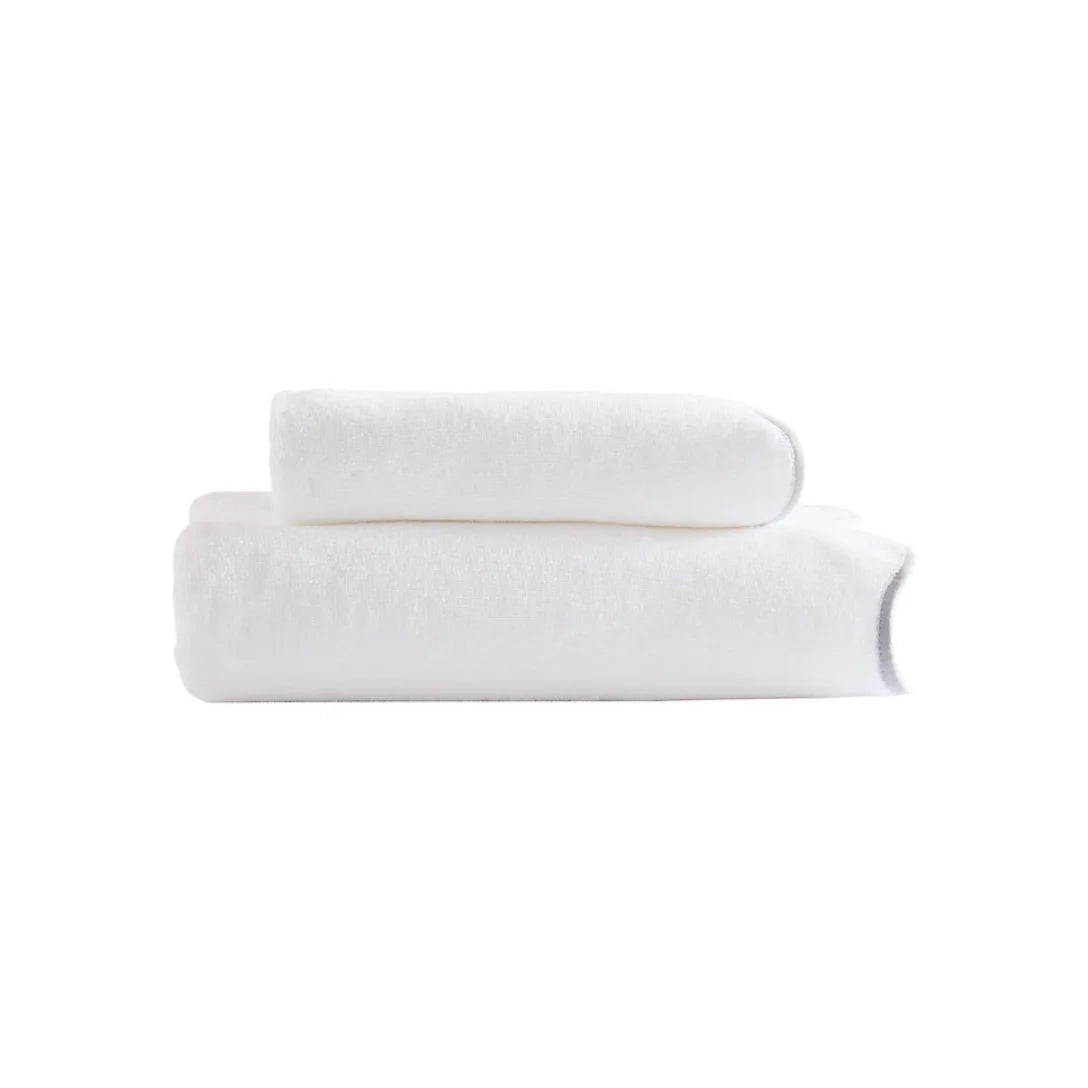 Scalloped Edge Bath Towels – Soft & Absorbent Towels for Bathroom,  Towels Set