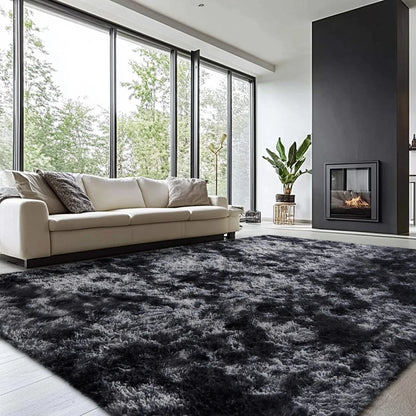 Shag Area Rugs For Living Room, Large Floor Area Rugs For Bedroom, Fluffy Shag Area Rug, Plush Indoor Carpet For Room Home Decor, Soft Shag Area Rug, Washable Rug.