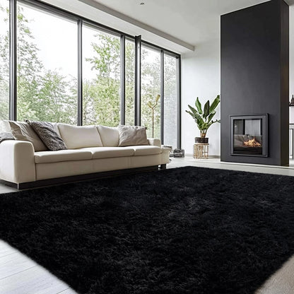 Shag Area Rugs For Living Room, Large Floor Area Rugs For Bedroom, Fluffy Shag Area Rug, Plush Indoor Carpet For Room Home Decor, Soft Shag Area Rug, Washable Rug.
