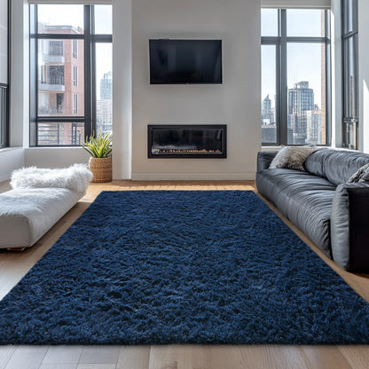 Shag Area Rugs For Living Room, Large Floor Area Rugs For Bedroom, Fluffy Shag Area Rug, Plush Indoor Carpet For Room Home Decor, Soft Shag Area Rug, Washable Rug.