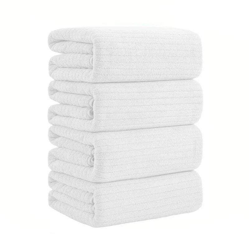 1/4 Pack Oversized Bath Towels Set-35"x70"Extra Large Microfiber XL Bath Sheets, Grade Bath Towels for Home, Family, or Gift