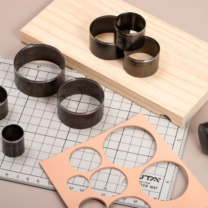 7Pcs Sharp Leather Cutting Die Set
