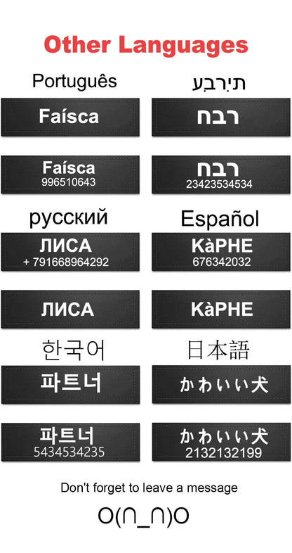 Dog Harness NO PULL Reflective Breathable Adjustable Pet Harness Vest with ID Custom Patch