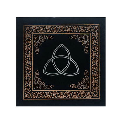 50X50cm Constellations Tarot Card Tablecloth Velvet Divination Altar Cloth Board Games Oracle Card Pad Runes Witchcraft Supplies