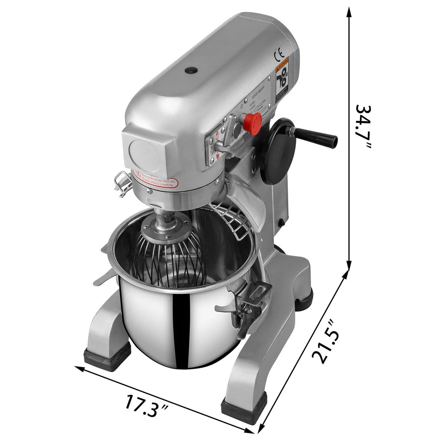 10 15 20 30L Electric Dough Machine Stainless Steel
