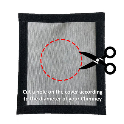 Firewood Stove Chimney Furnace Pipe Fireproof Anti-scald Protection Ring Fire Resistant Pipe Vent Accessories