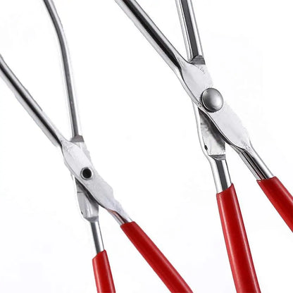 4PCS Canning Jar lifter with Grip Handle Stainless Steel Can Lifter Tongs Jar Clip Mason Jar Glass Lifter Canning Tool Kit