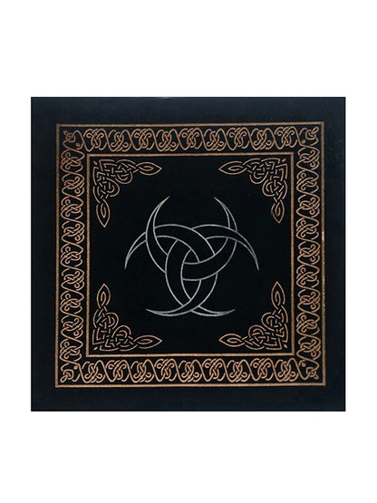 50X50cm Constellations Tarot Card Tablecloth Velvet Divination Altar Cloth Board Games Oracle Card Pad Runes Witchcraft Supplies