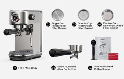 Semi Automatic Espresso Coffee Machine