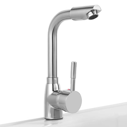 Freestanding Plastic Laundry Sink with Washboard Indoor Outdoor Utility Sink with Cold and Hot Water Faucet Hoses and Drain Kit