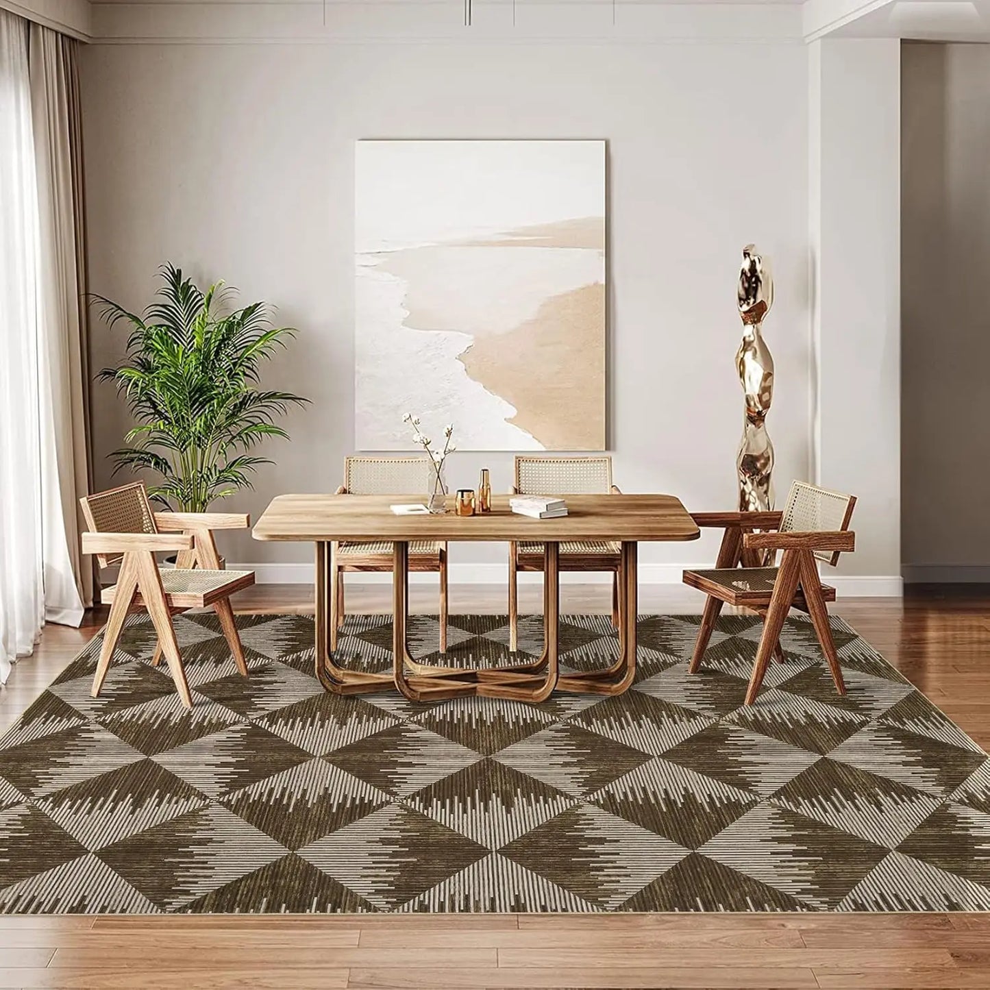 Area Rugs Modern  Living Room