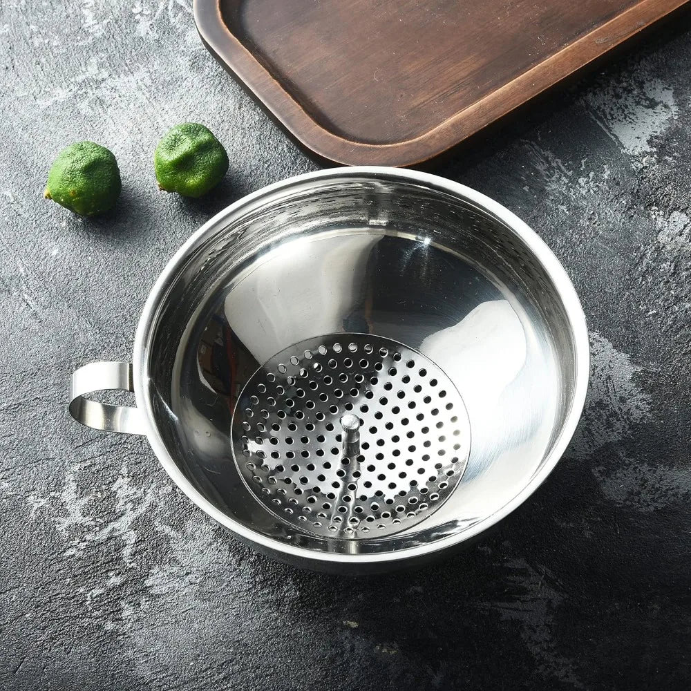 Canning funnel with filter for wide and regular Mason jars - wide mouth funnel for kitchen