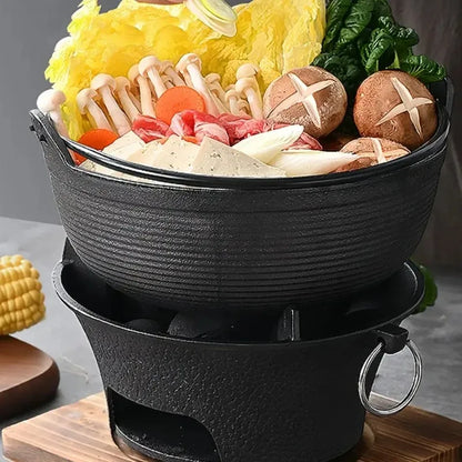 Cast iron oven, fireplace, charcoal and alcohol stove, Korean Japanese style barbecue, family garden, outdoor camping