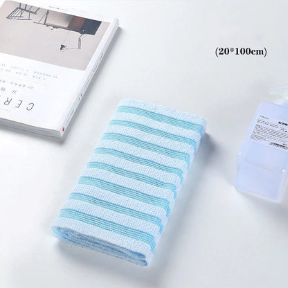 Shower Exfoliating Back Scrubber Bath Belt Towel