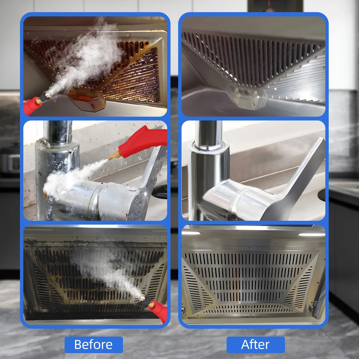 2 Colors US High Pressure High Temperature Home Intelligent Steam Cleaner Air Conditioner Kitchen Car Steam Cleaner Tools