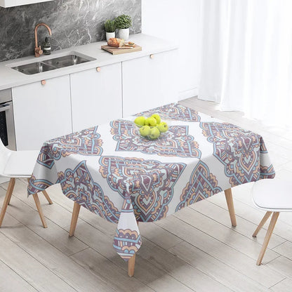 Home tablecloths dining decoration and rectangular table accessories waterproof cloth Anti-stain simple Modern abstract nordic