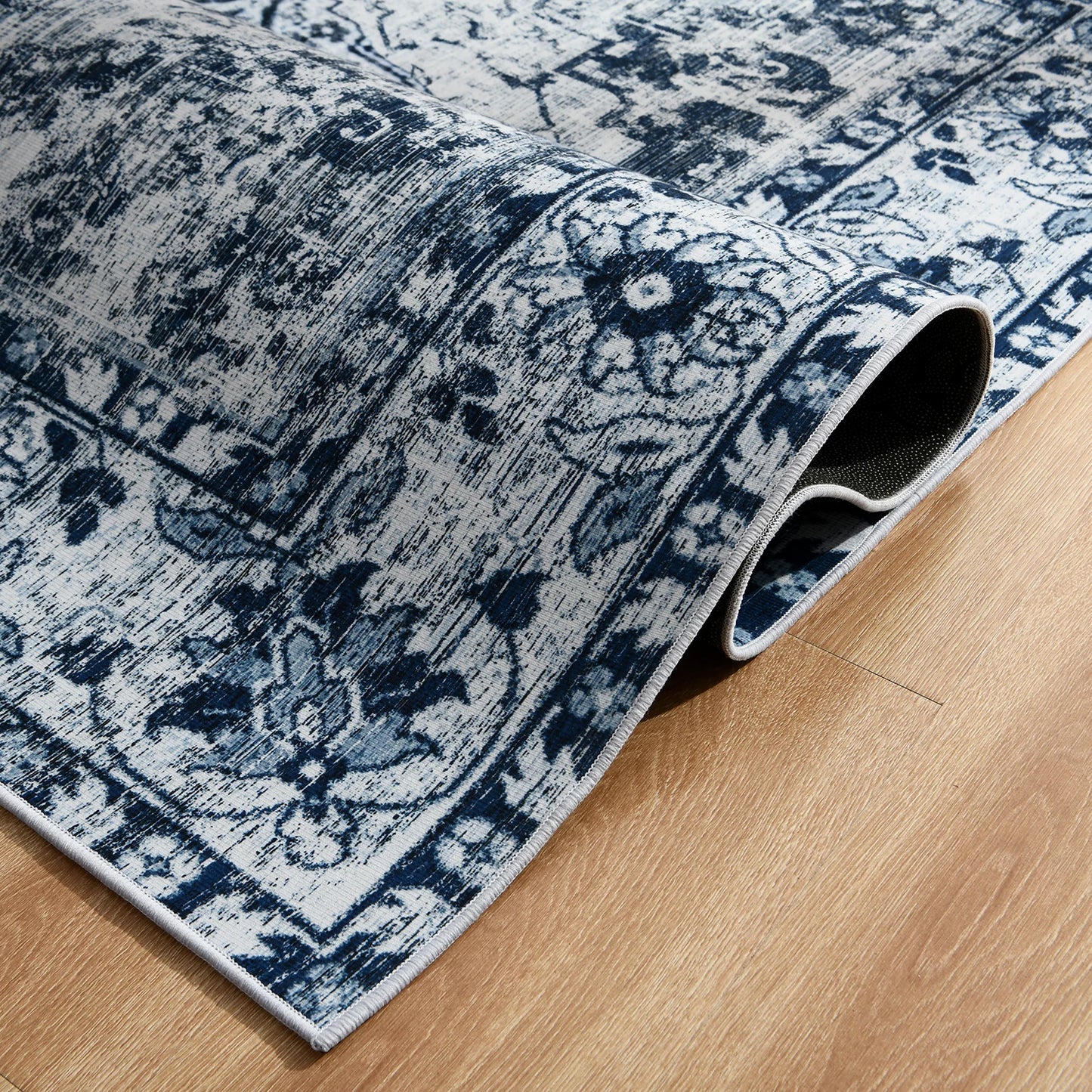 Vintage Bohemian Area Rug for Living Room, Bedroom