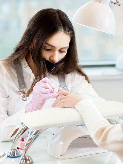 high quality professional large nail armrest arm pillow PU leather microfiber leather nail lamp nail pillow